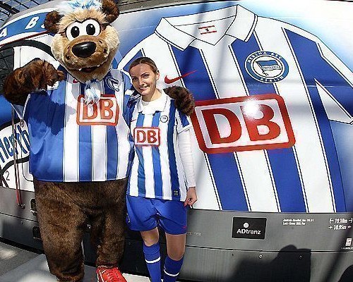  Hertha Berlin BSC 2009-10 home shirt