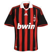 New AC Milan 2009-10 home strip