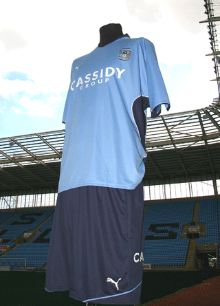 New Coventry City Kit Home 2009/10