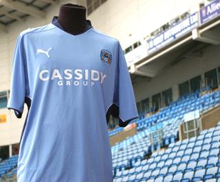 New Coventry City 2009-10 shirt