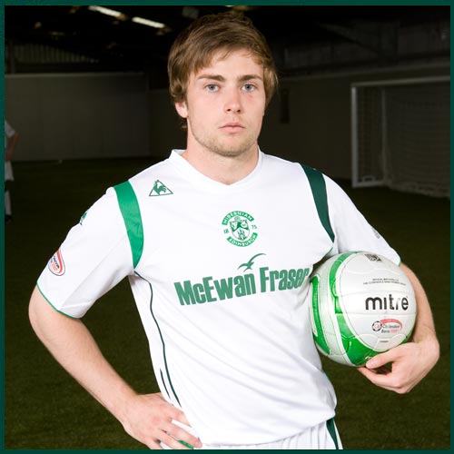  New Hibs away shirt 2009-10