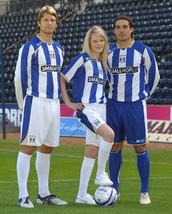  New Kilmarnock home kit 2009-10 season