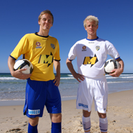 New Gold Coast United jerseys 2009-10