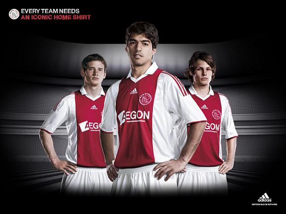  New Ajax thuisshirt 2009-10 season