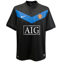 new Man United away shirt 09-10