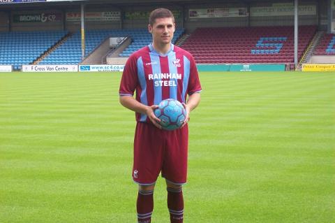  New Scunthorpe United kit 2009/10