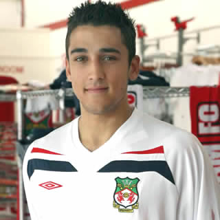 new Wrexham away kit 2009/10