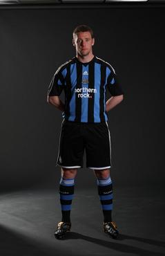 New NUFC Third Kit 09-10 season Kevin Nolan