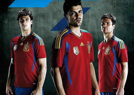 New Spain Jersey Soccer 10-12