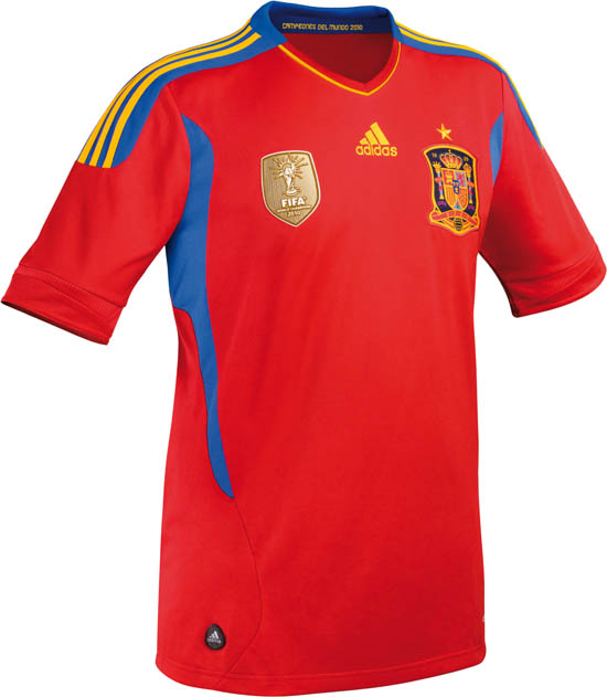 Spain Soccer Jersey 2011