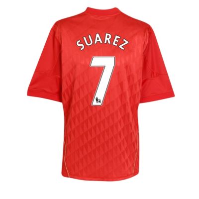 Luis Suarez Liverpool Shirt