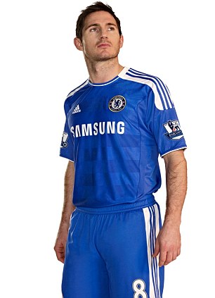 Lampard Chelsea Kit Home 11/12