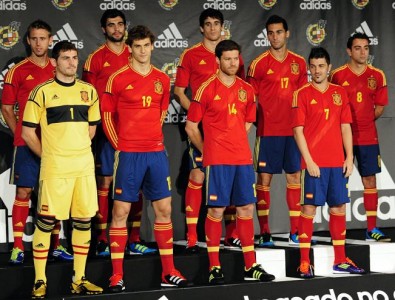 Spain Euro 2012 Jersey