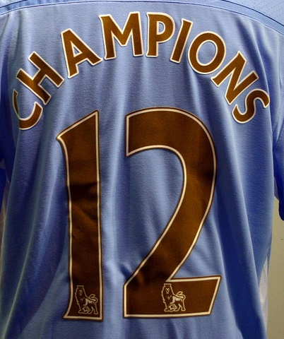 Man City Champions 11-12