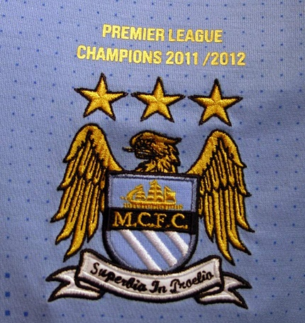 Man City Umbro Premier League Champions