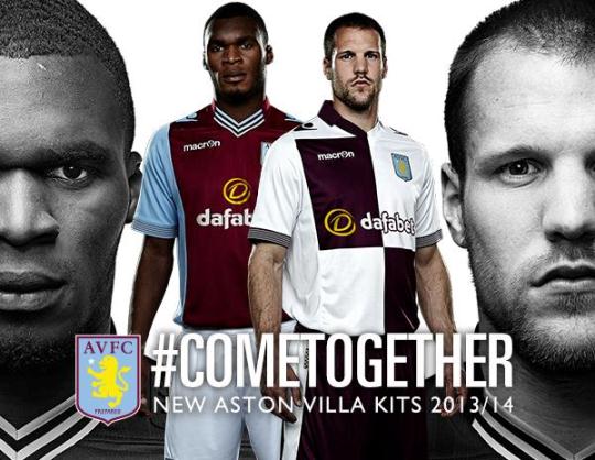 Come Together Aston Villa Jersey 2014