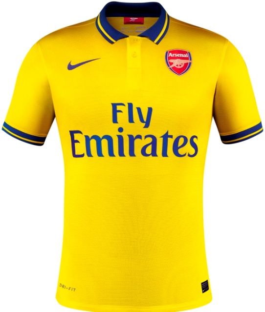 AFC Yellow Shirt 2014