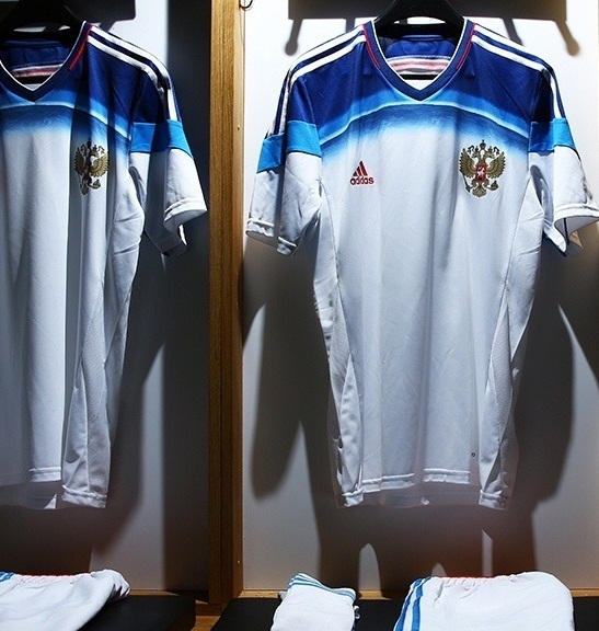 Russia Away World Cup Shirt 2014 Adidas