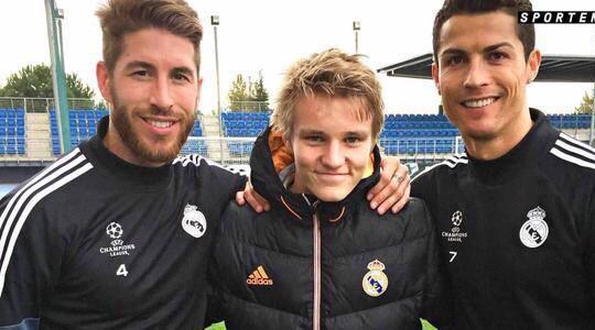 Odegaard Ronaldo