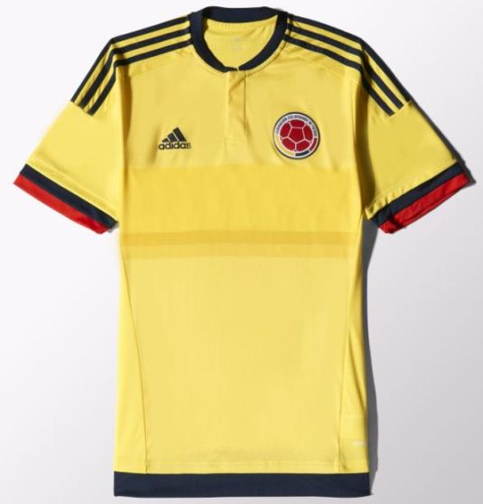 2015 Copa America Colombia Jersey