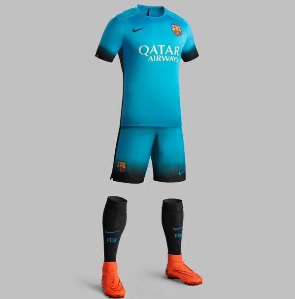 Barcelona 2015 16 Third Kit