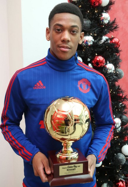 Anthony Martial Golden Boy Award 2015