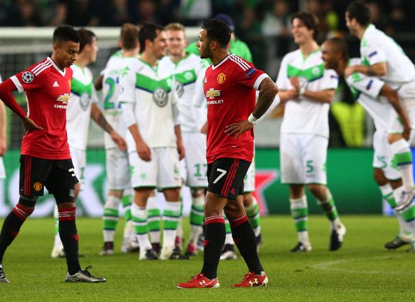 Wolfsburg 3-2 Man Utd