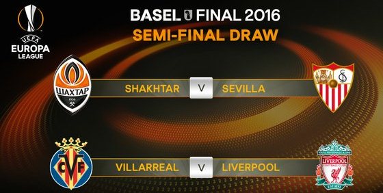 EL Semifinal Draw 2016