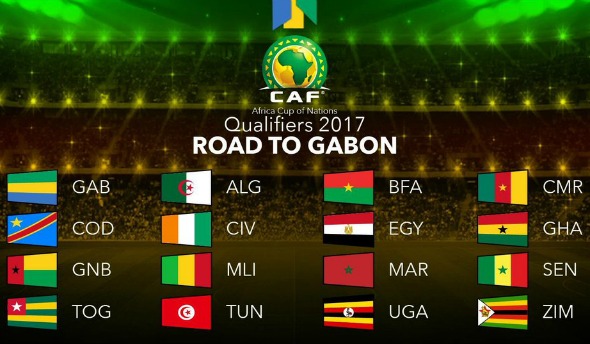 Africa Cup of Nations Qualified Teams 2017