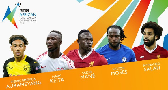 African Footballer of the Year 2017 Nominees