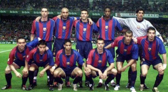 2002 Barcelona No La Masia Player