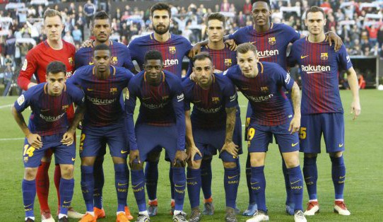 La Masia No Player Barcelona Celta 2018