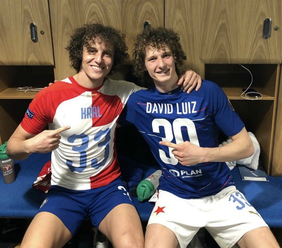 Alex Kral David Luiz Photo Resemblance