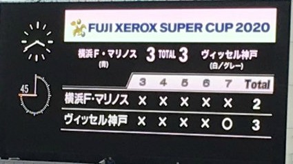 Japanese Super Cup 2020 Missed Penalties 9 in a Row