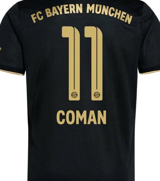 Kingsley Coman Shirt Number Change 11