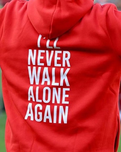 I'll Never Walk Alone Again Klopp 2024 Pic