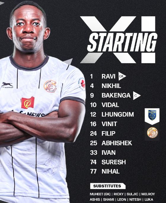 Kerala Blasters vs Punjab FC starting XI