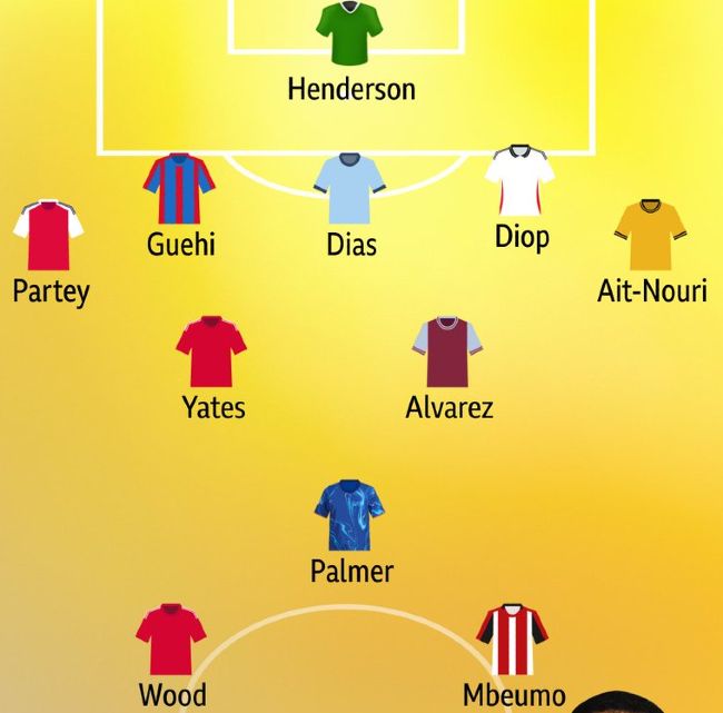 Premier League Team of the Week Round 9 2024-25 Deeney